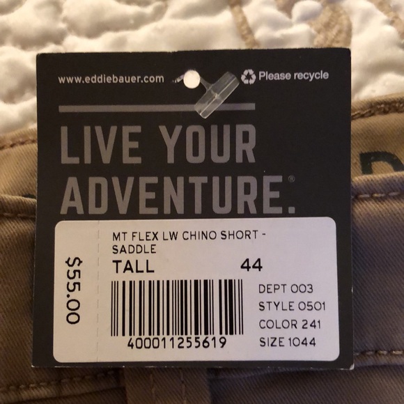 Eddy Bauer Legend Wash Tall Brown 
shorts size 44 - Picture 13 of 13